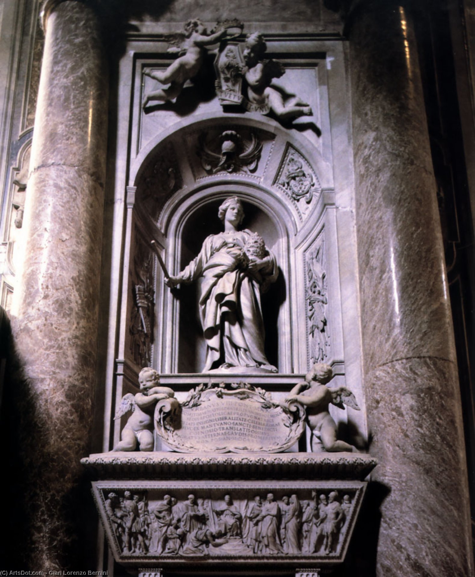 Sepulchre Of Matilda The Great Countess — Gian Lorenzo Bernini