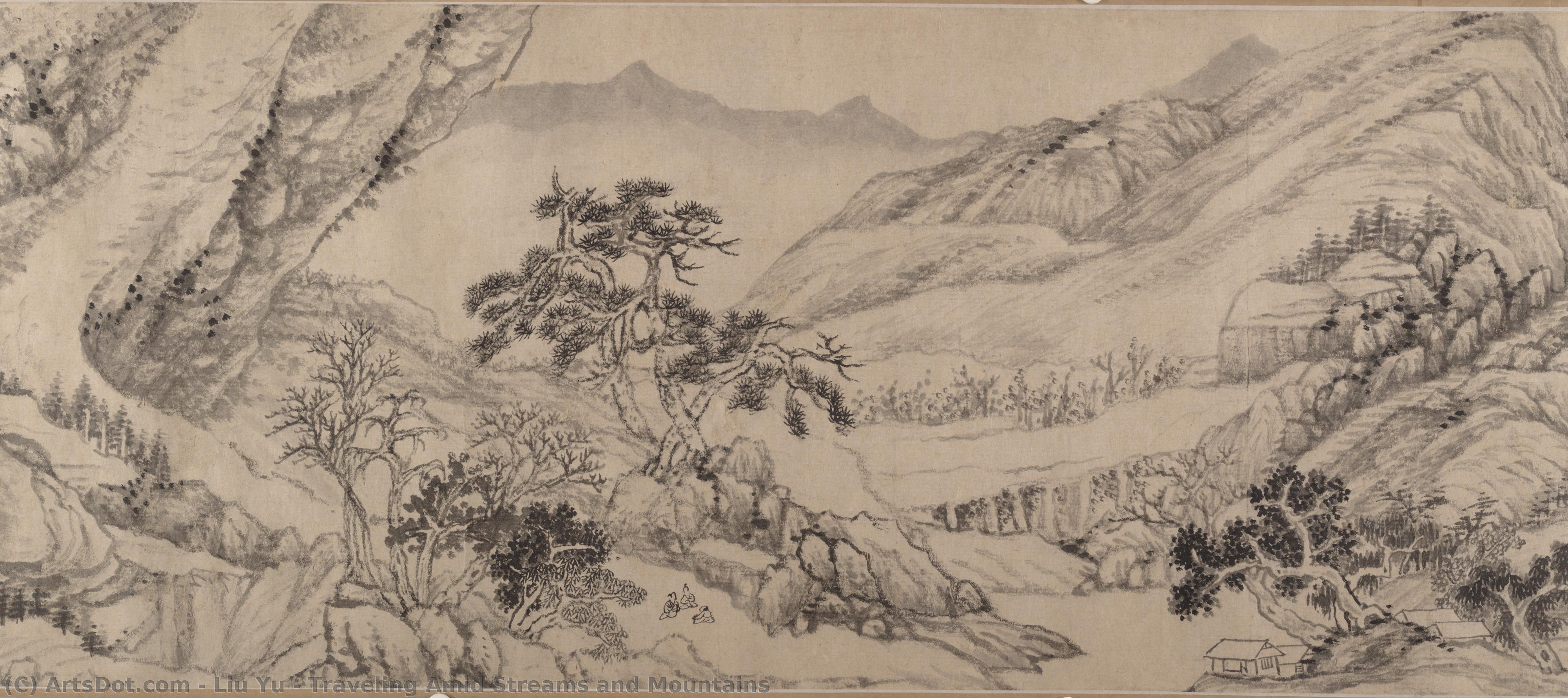 Traveling Amid Streams And Mountains — Liu, Yu
