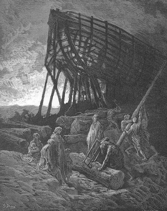Began To Build A Vessel Of Huge Bulk — Paul Gustave Doré