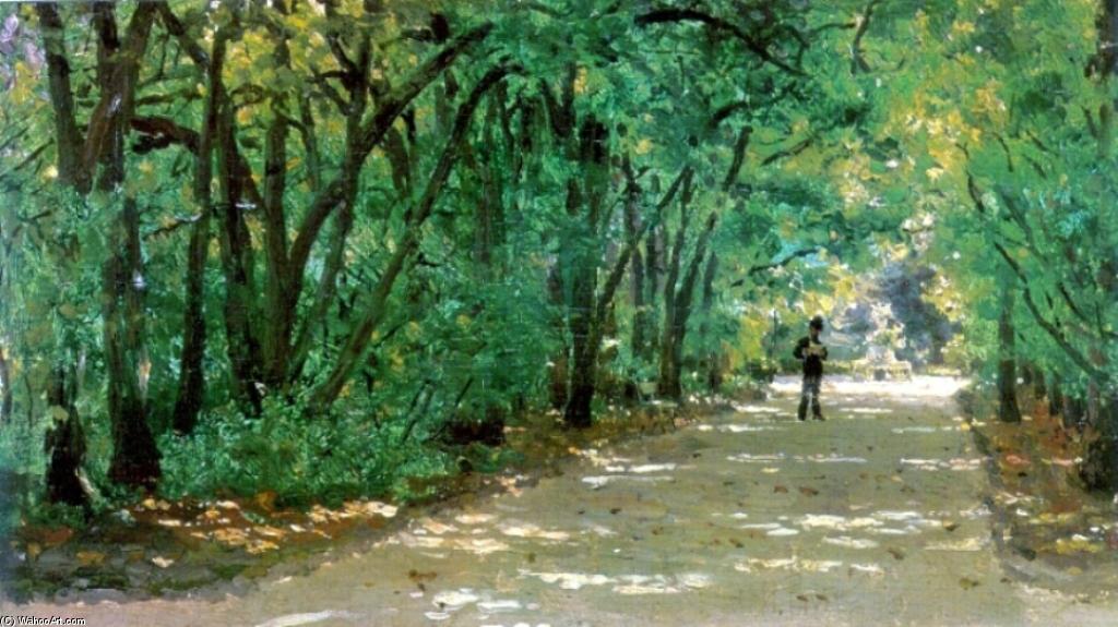 Alley In The Park Kachanovka — Ilya Yefimovich Repin