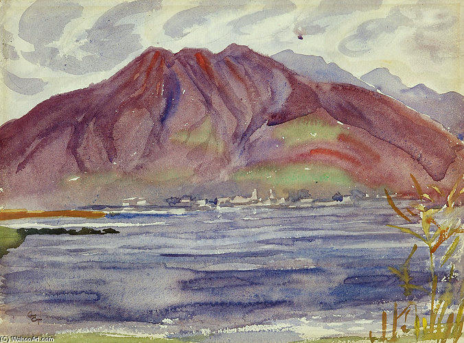 Regenlandschaft Im Tessin — Giovanni Giacometti
