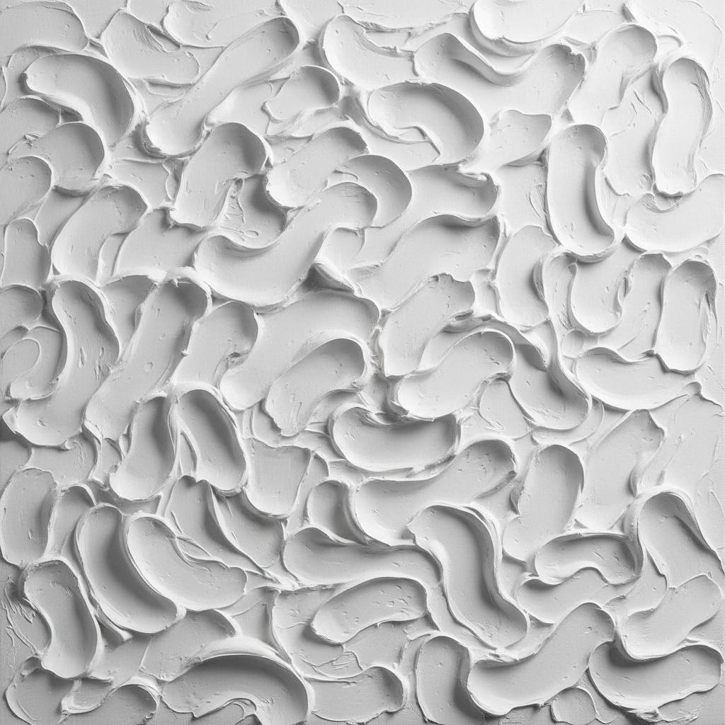 Ethereal Undulations: A Meditative Symphony Of Sculptural White And Soft Shadows — David Moreau