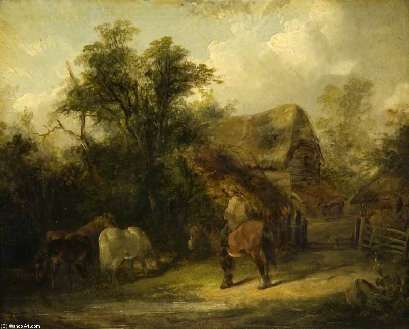 A Shady Pool — William Joseph Shayer