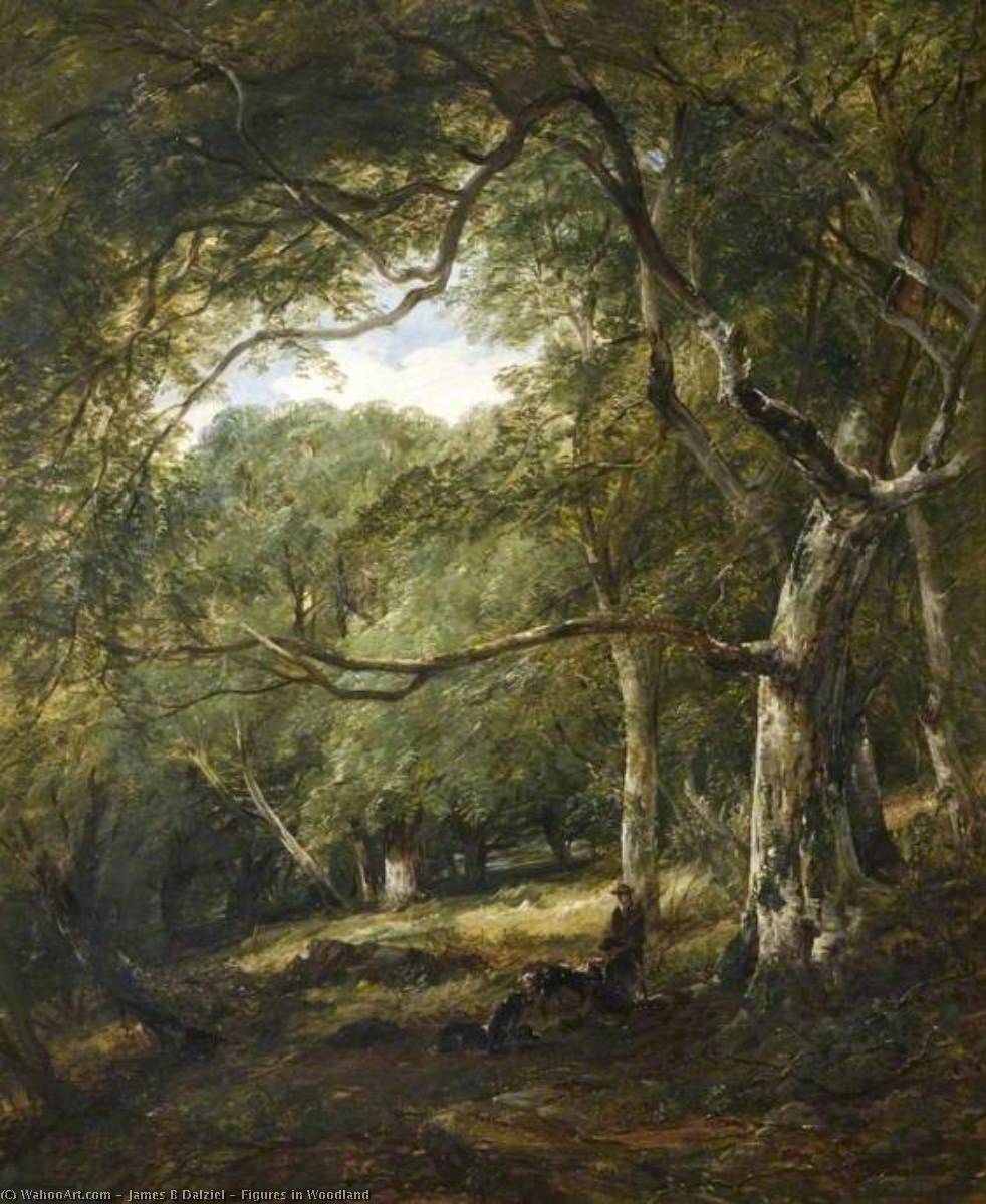 Figures In Woodland — James B Dalziel