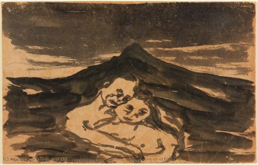 Los Cuerpos De Dos Amantes Que Reposan En El Fondo — Joy St Clair Hester