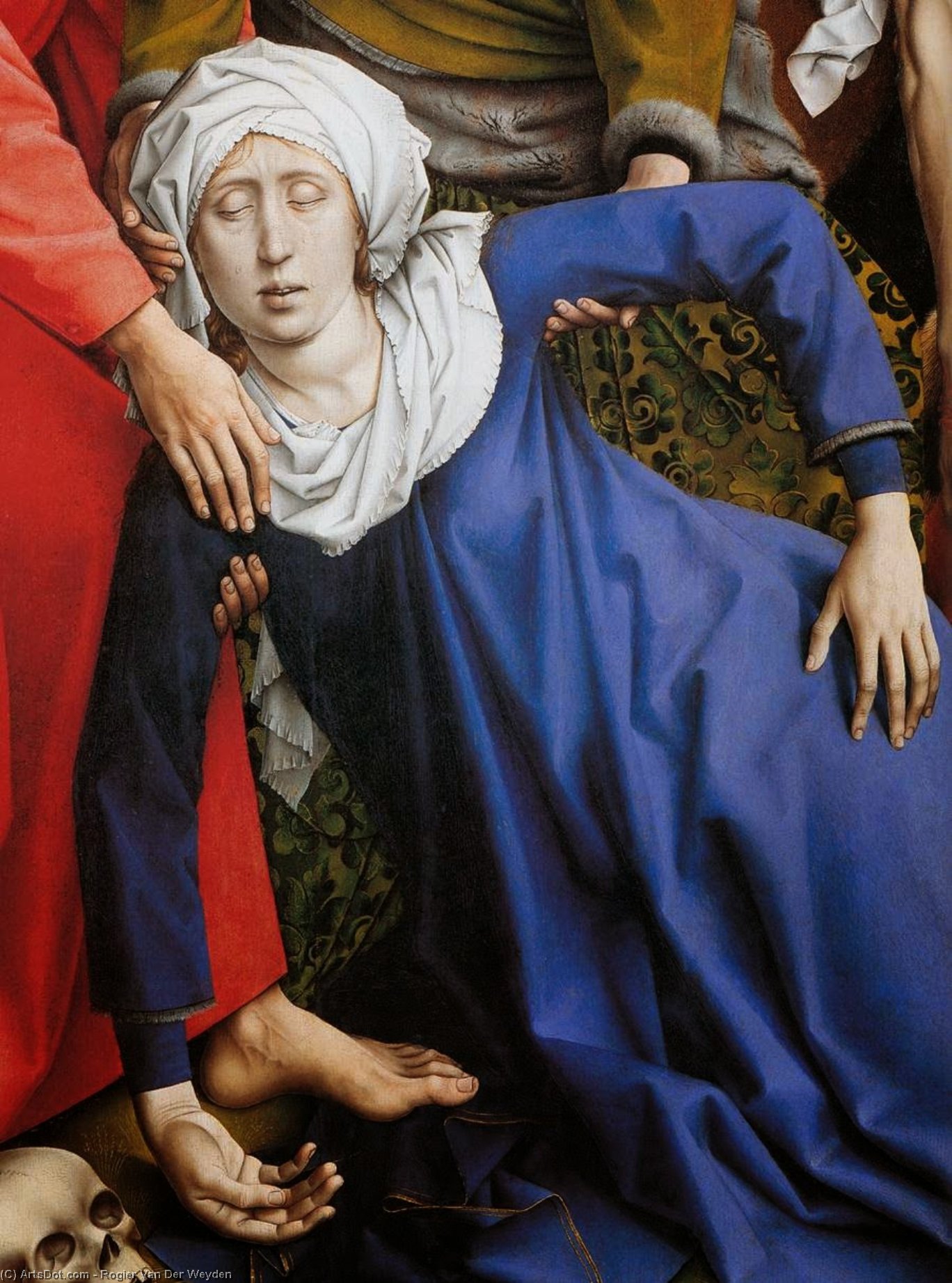 Absetzung (detail) — Rogier Van Der Weyden