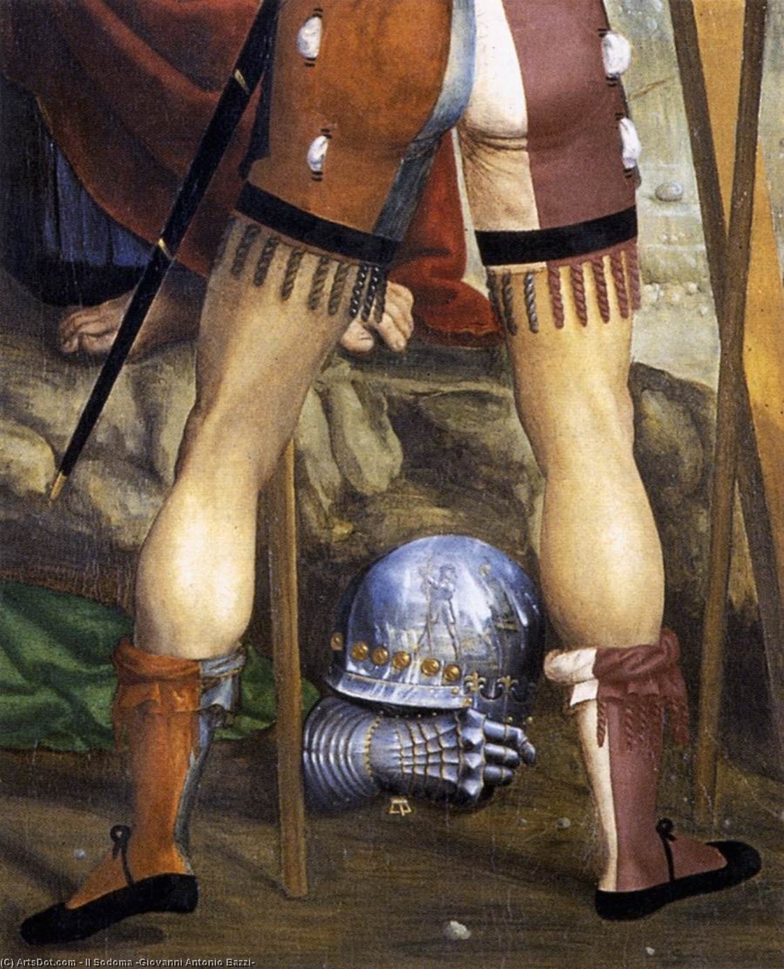 Deposition From The Cross (detail) — Il Sodoma (giovanni Antonio Bazzi)