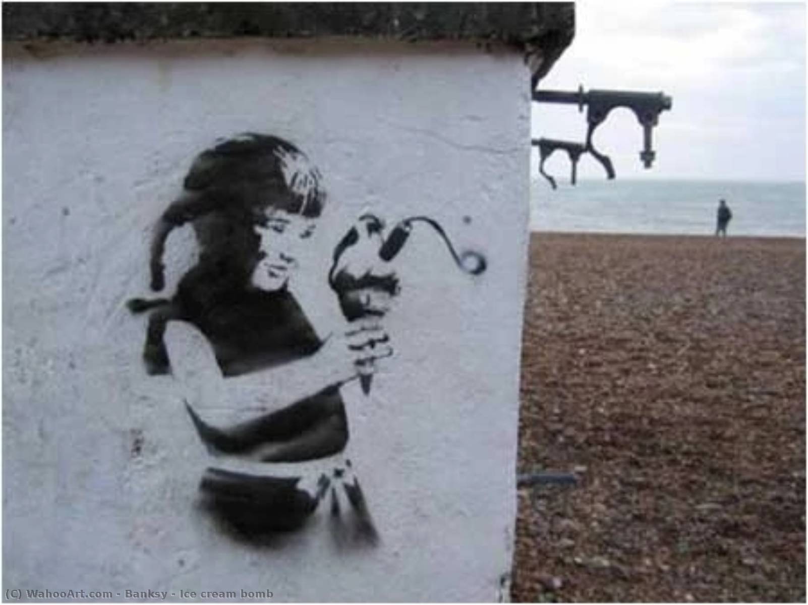 Ice Cream Bomb — Banksy
