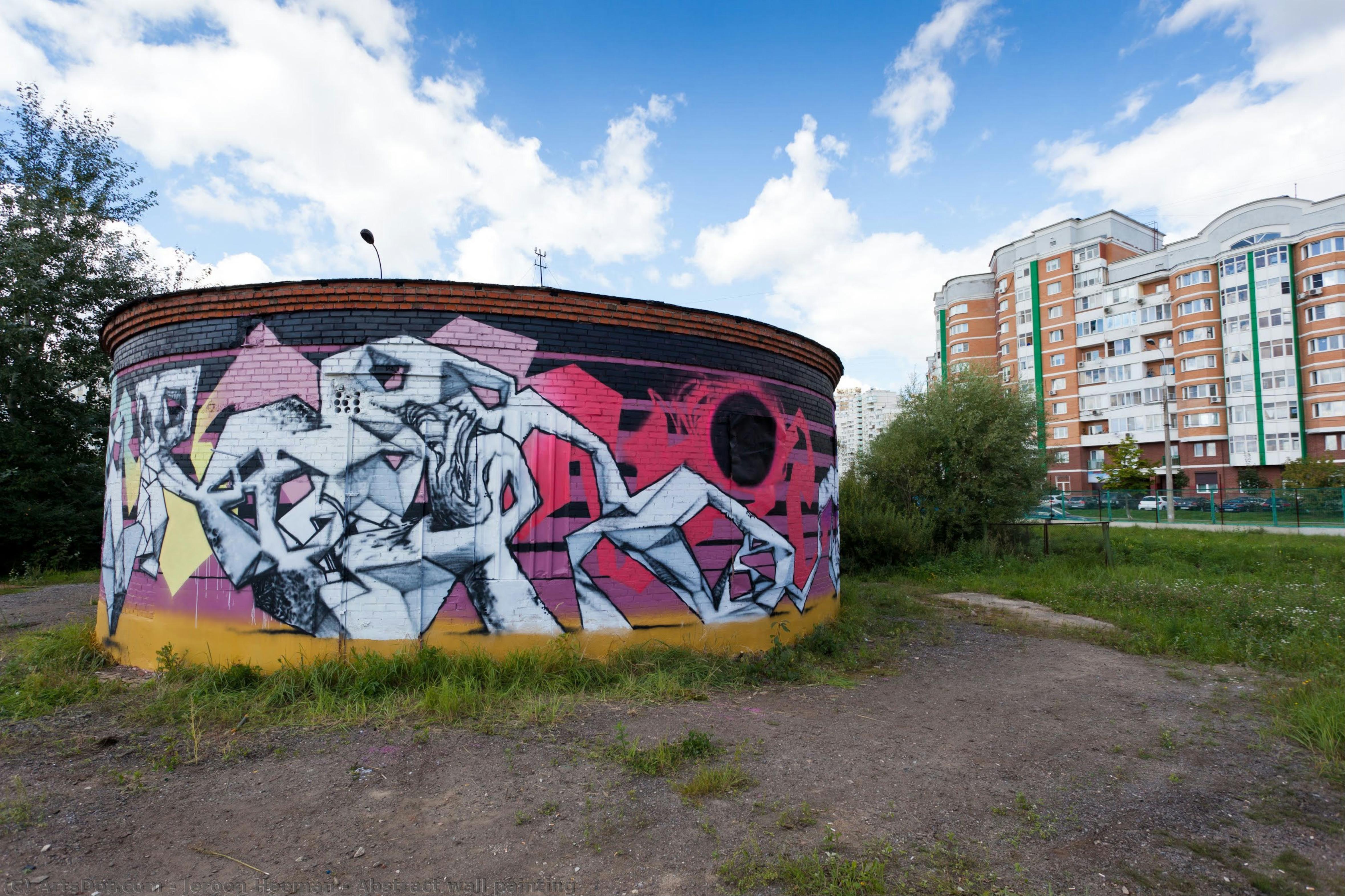 Abstract Wall Painting — Jeroen Heeman