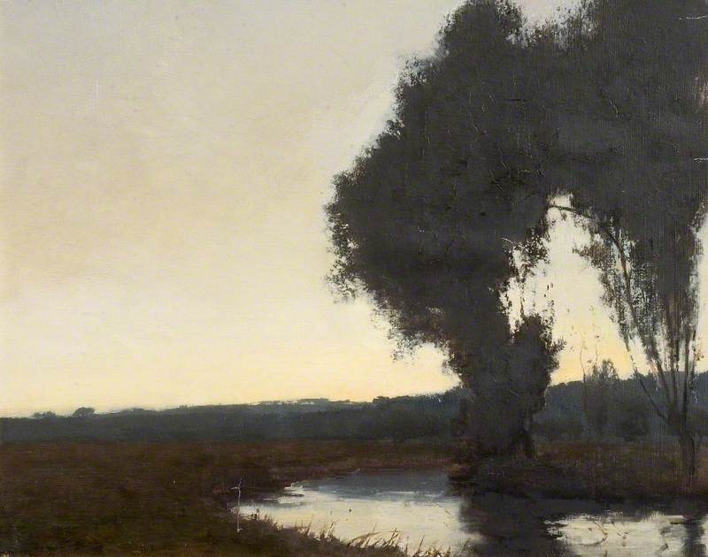 Evening In The Meads — Edward Archibald Brown