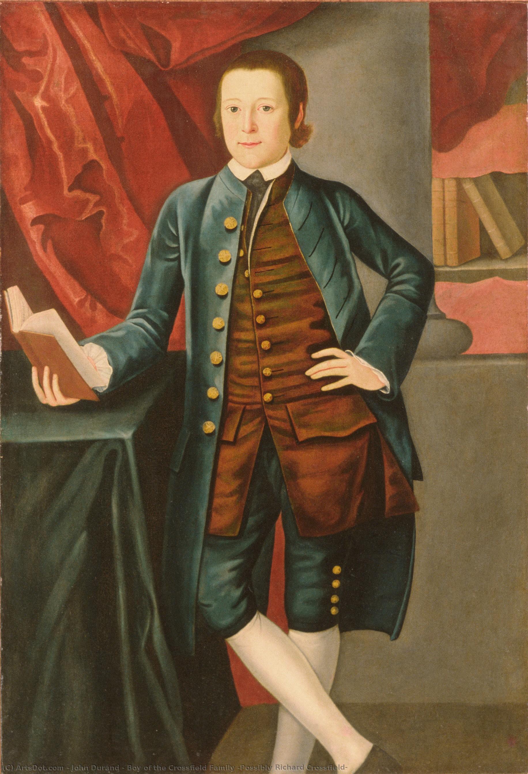 Boy Of The Crossfield Family (possibly Richard Crossfield) — John Durand