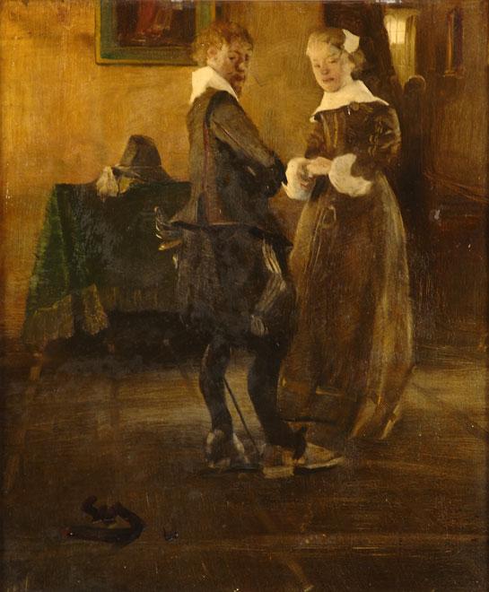 Elegant Couple — Wilhelm Schreuer