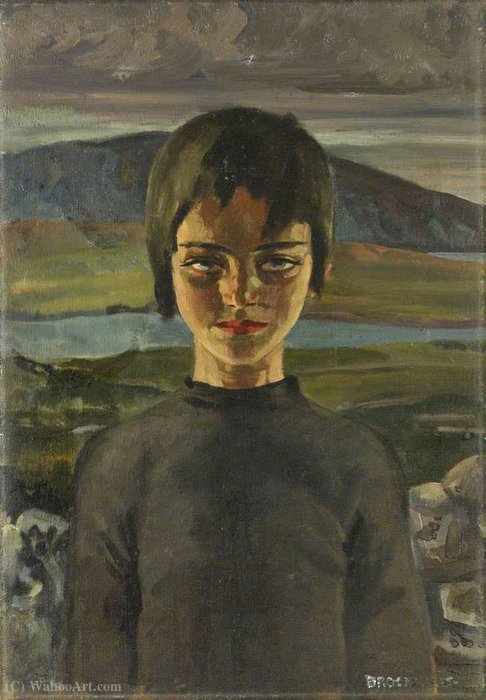 Peasant Girl — Gerald Leslie Brockhurst