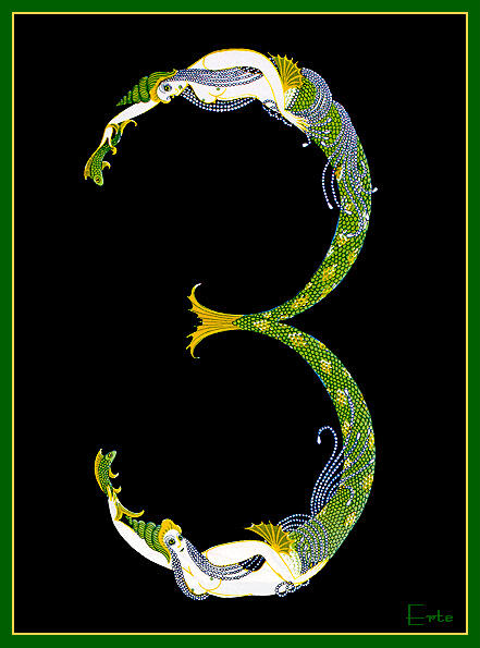 Number 3 — Erté