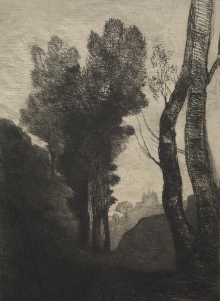 Environs Of Rome — Jean-baptiste-camille Corot