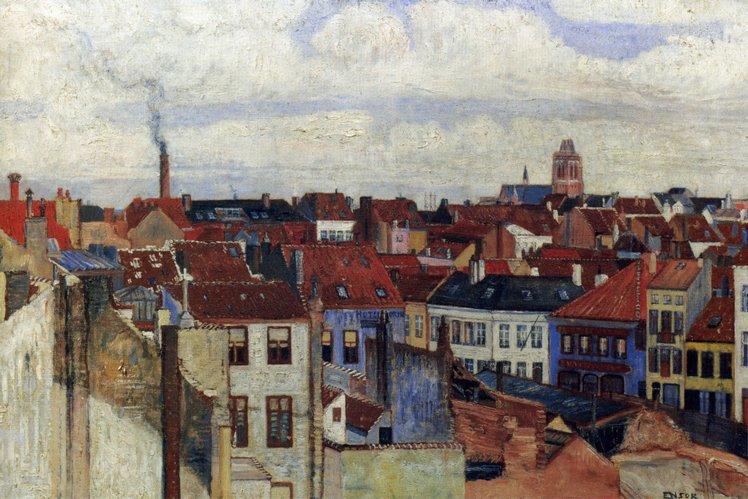 Les Toits D' Ostende 1 — ジェイムズ・エンソウ