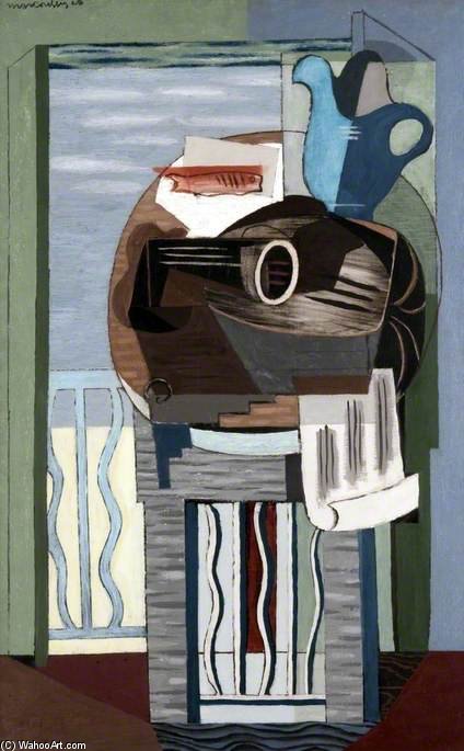Still Life In Front Of A Balcony — Louis Marcoussis (ludwik Markus)