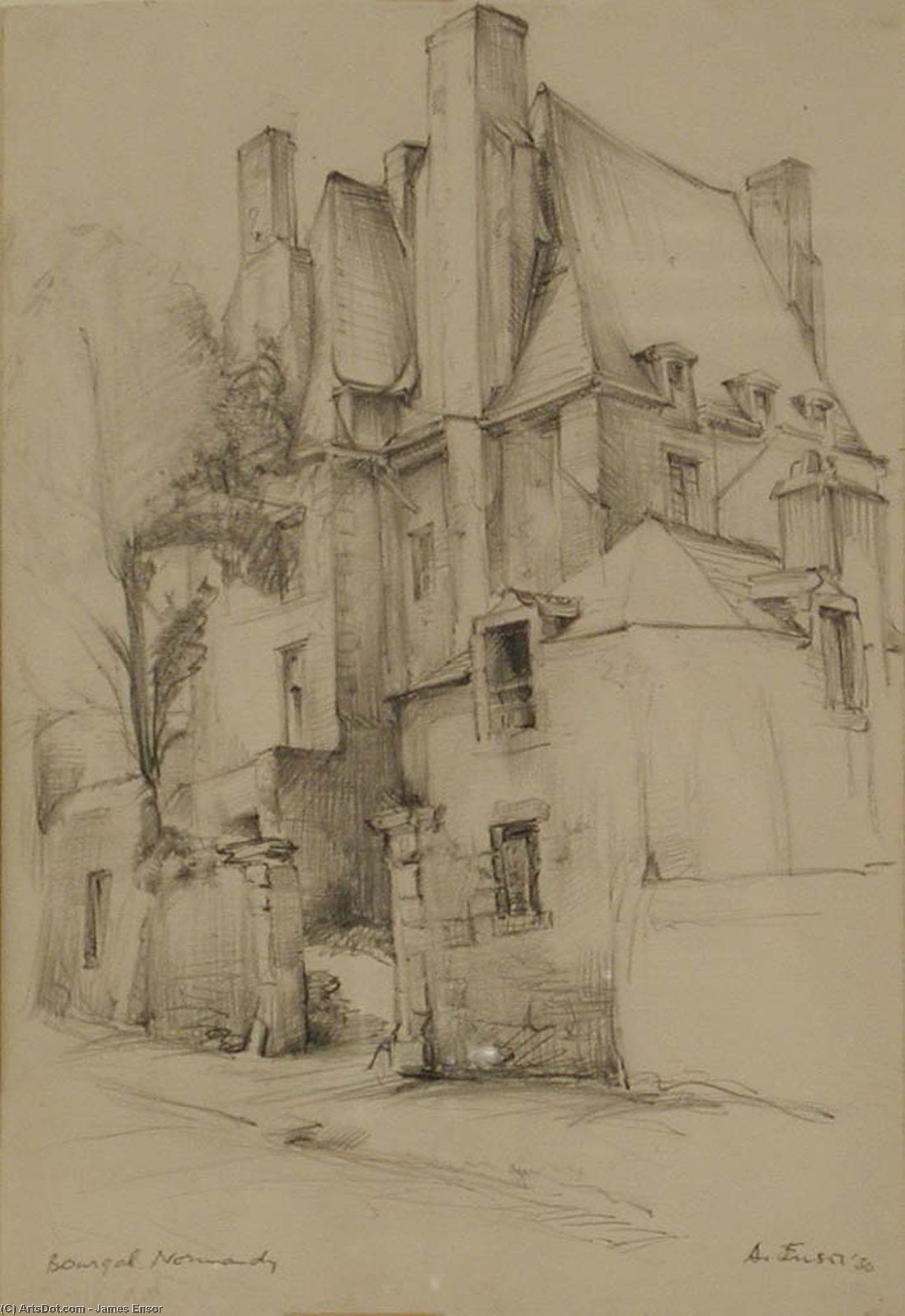 Bourgal, Normandy — Јемас Енсор