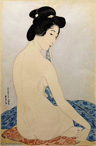 Woman After The Bath — Goyō Hashiguchi