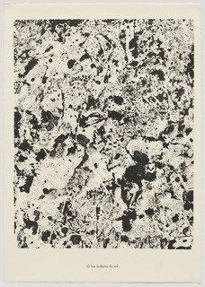 Ardent Soil Life (vie Ardente Du Sol) From The Portfolio Theater Of The Earth (théâtre Du Sol) From Phenomena (les Phénomènes) — Jean Philippe Arthur Dubuffet