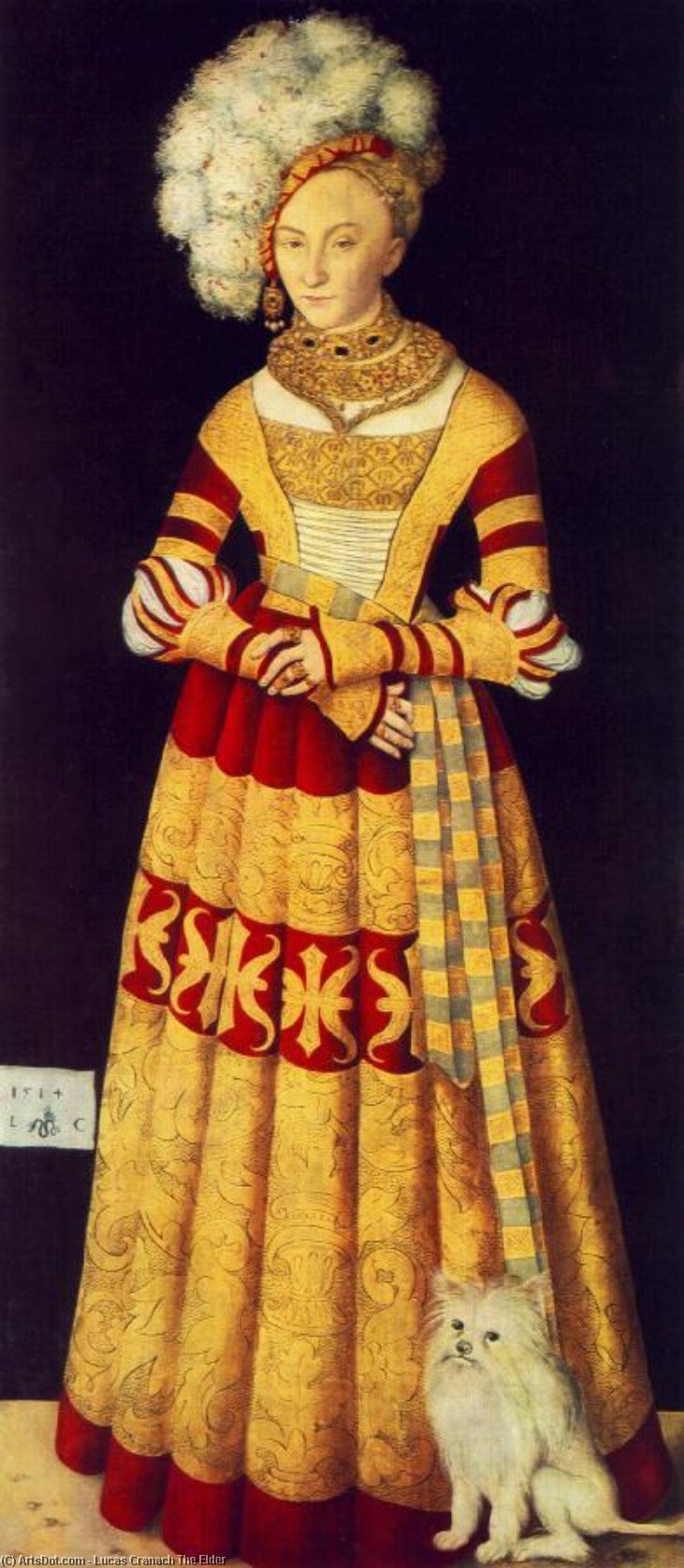 Princess Catherine Of Mecklenburg — Lucas Cranach Der Ältere