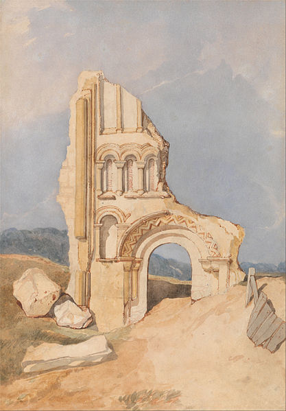 Ruin Of A Norman Church — John Sell Cotman