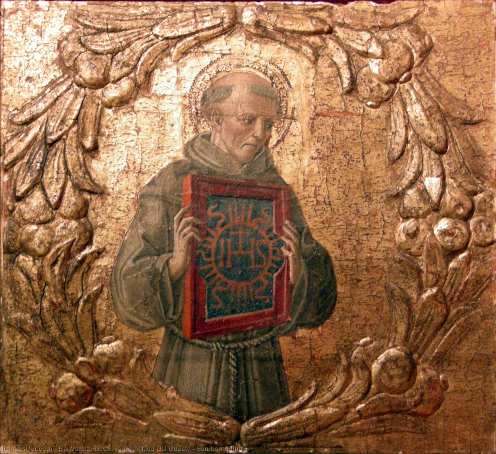 San Bernadino — Benvenuto Di Giovanni Di Meo Del Guasta
