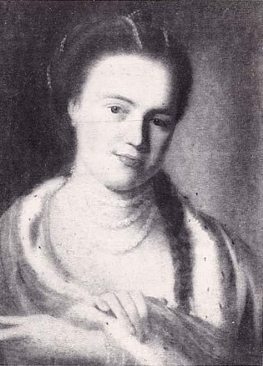 Mrs. Gawen Brown (elizabeth Byles) (1737 1763), (painting) — John Singleton Copley