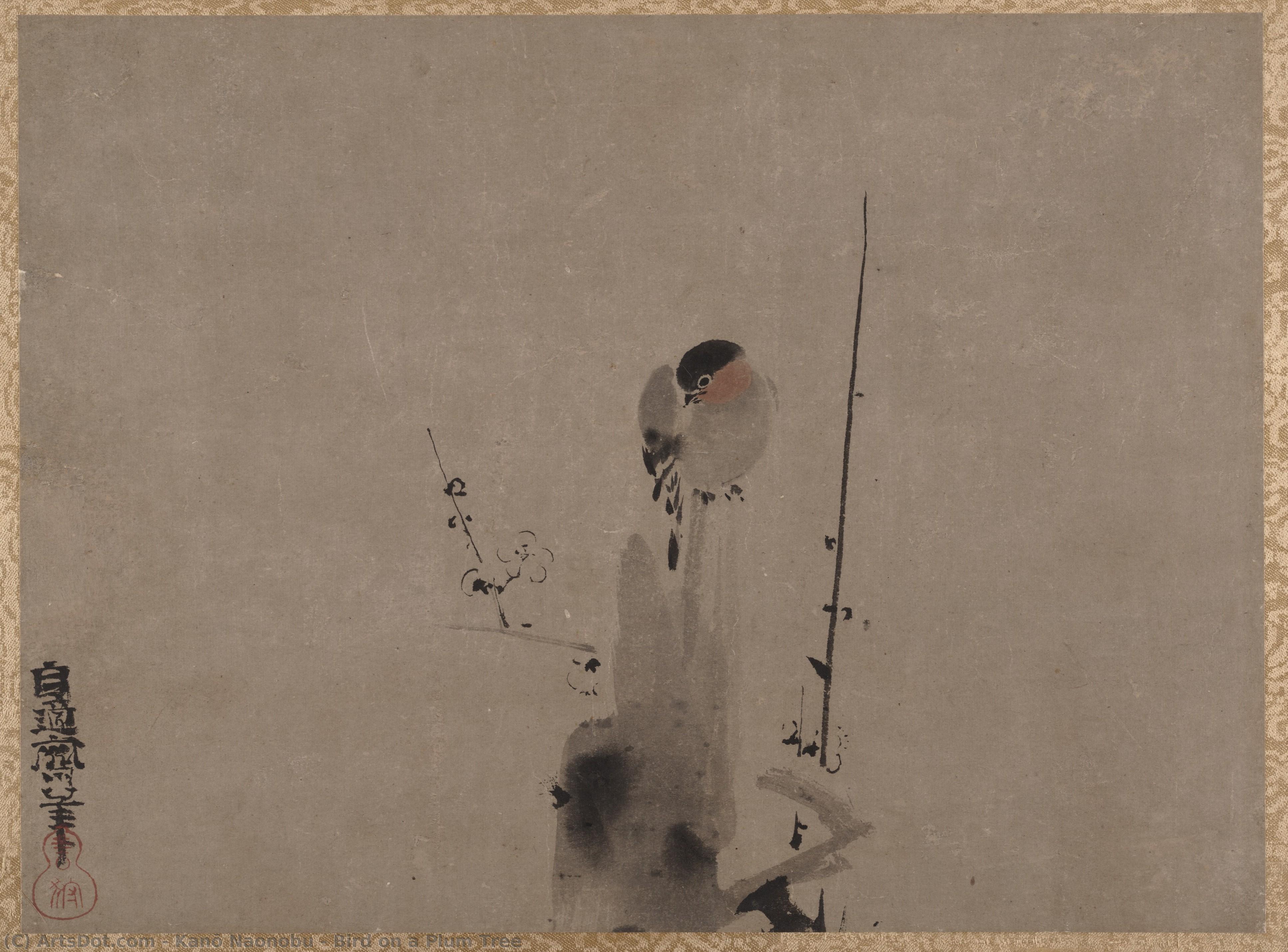 Bird On A Plum Tree — Kanō Naonobu