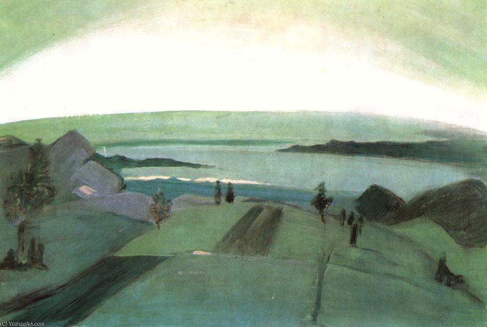 Green And Black French Landsxape — István Farkas