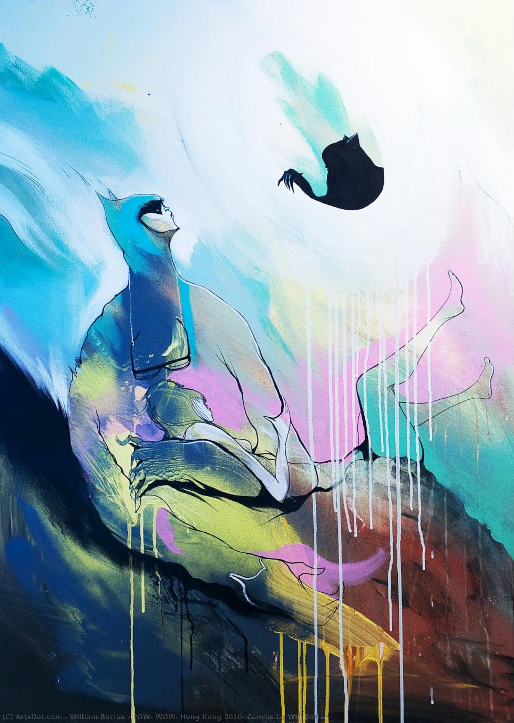Pow! Wow! Hong Kong 2010: Canvas By Will Barras — William Barras