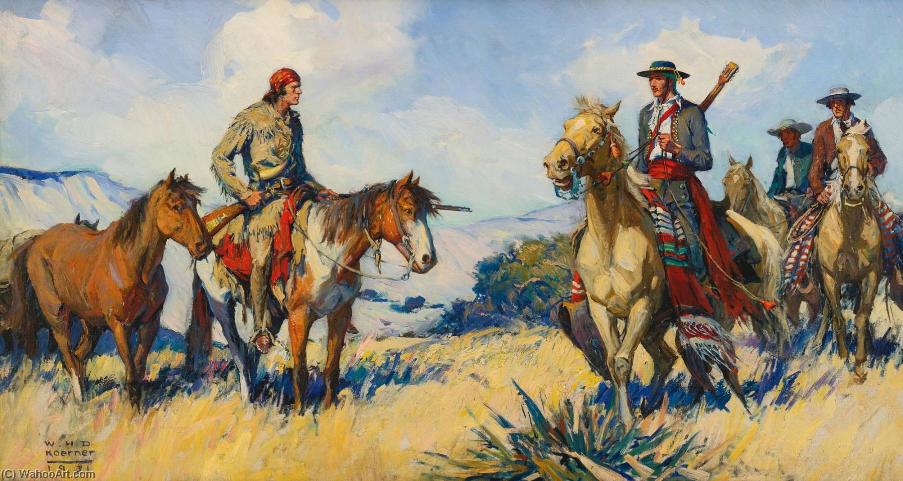 Buckskin And Foofaraw — William Henry Dethlef Koerner