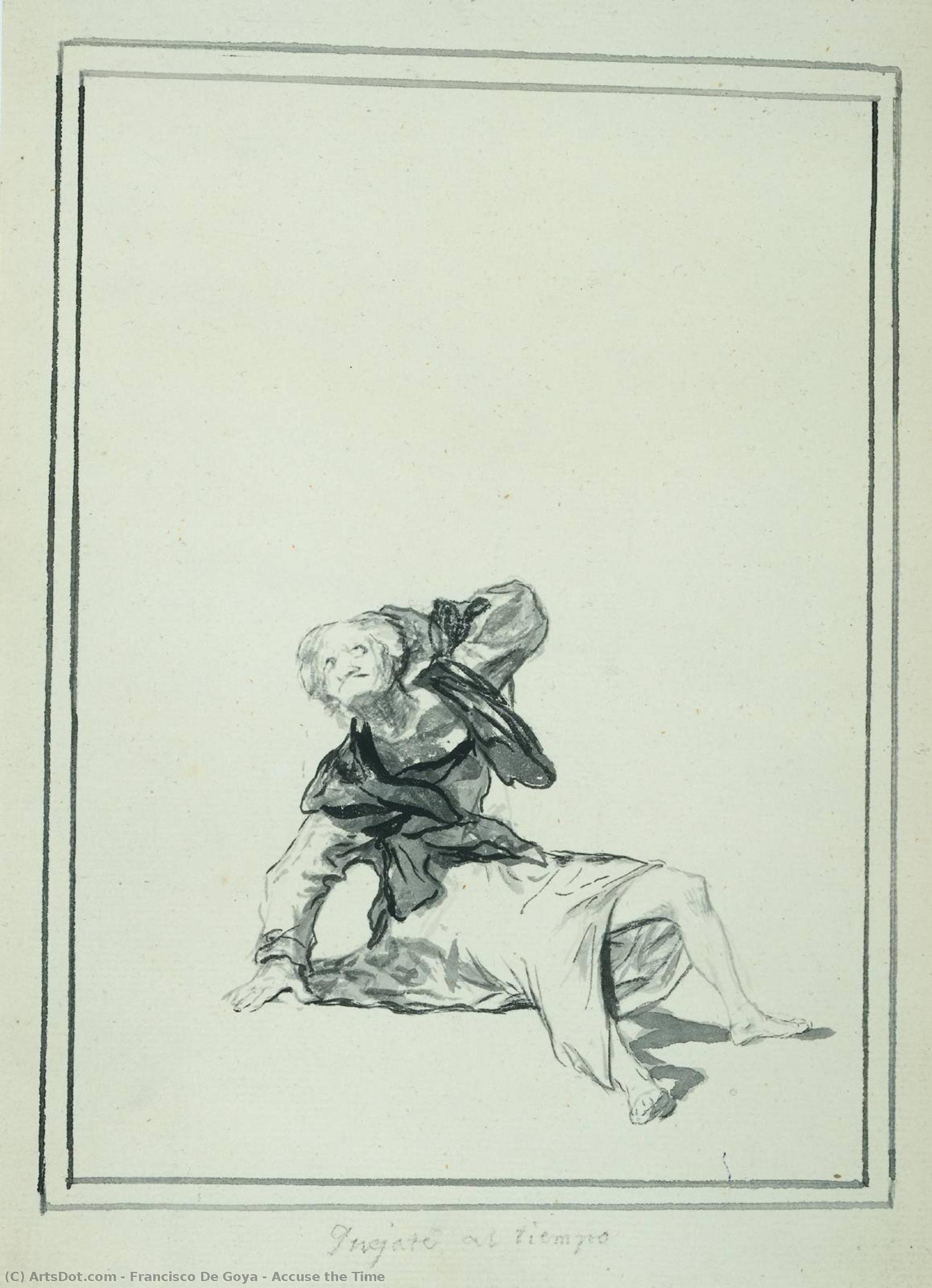 Beschuldigung Der Zeit — Francisco José De Goya Y Lucientes