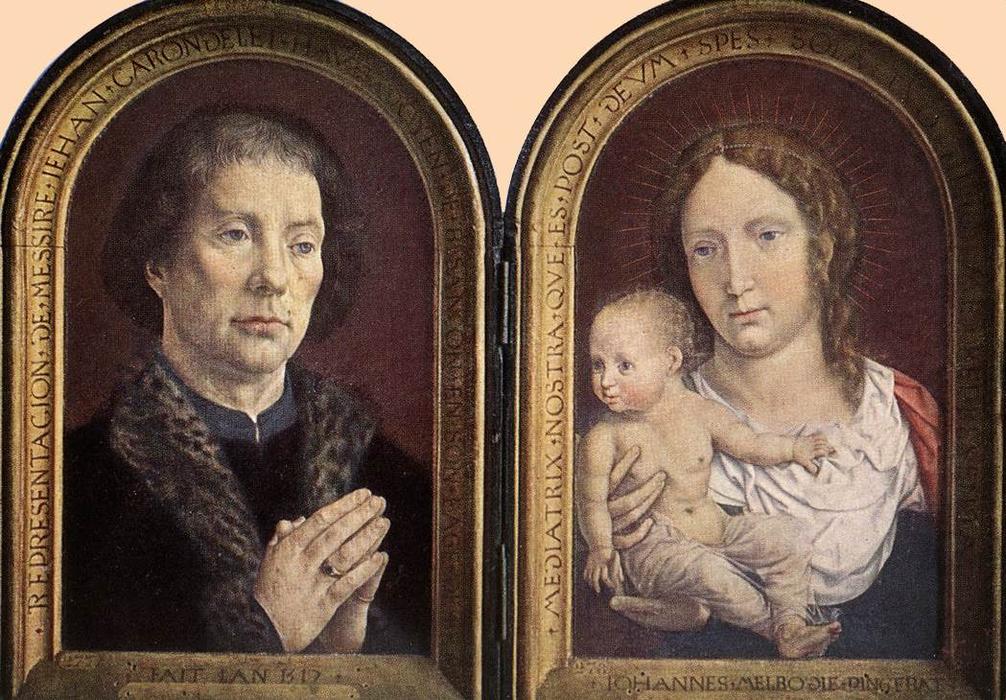 Diptych Of Jean Carondelet — Jan Gossaert Mabuse