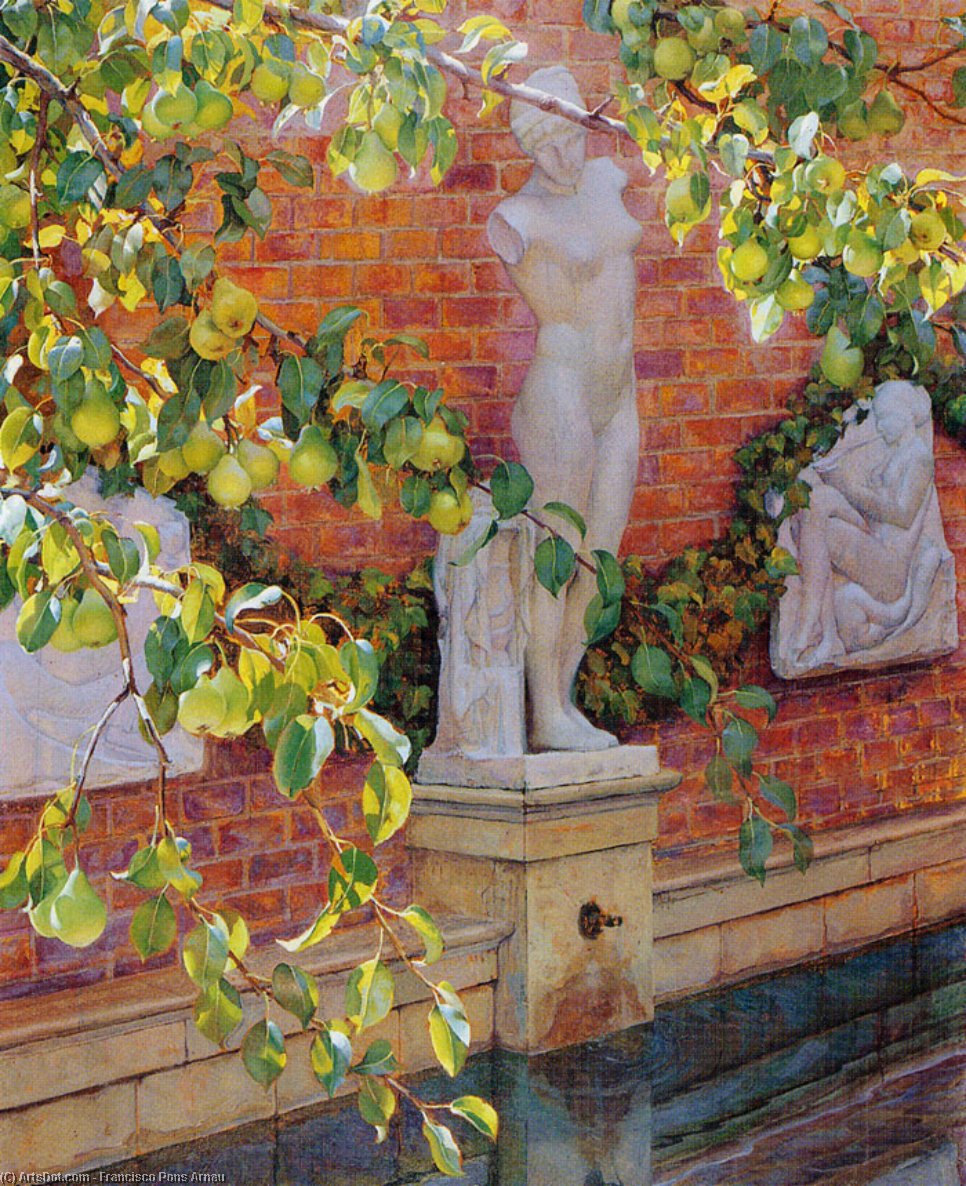 Estatua En El Jardin — Francisco Pons Arnau