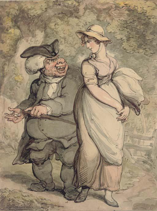 The Parson And The Maid — Thomas Rowlandson