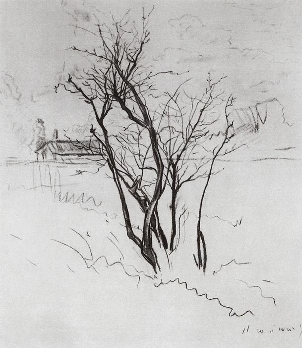 The Tree In The Field — Konstantin Andreevic Somov