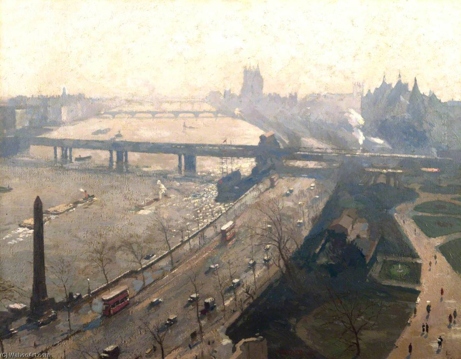 The Embankment, Westminster — Donald Chisholm Towner