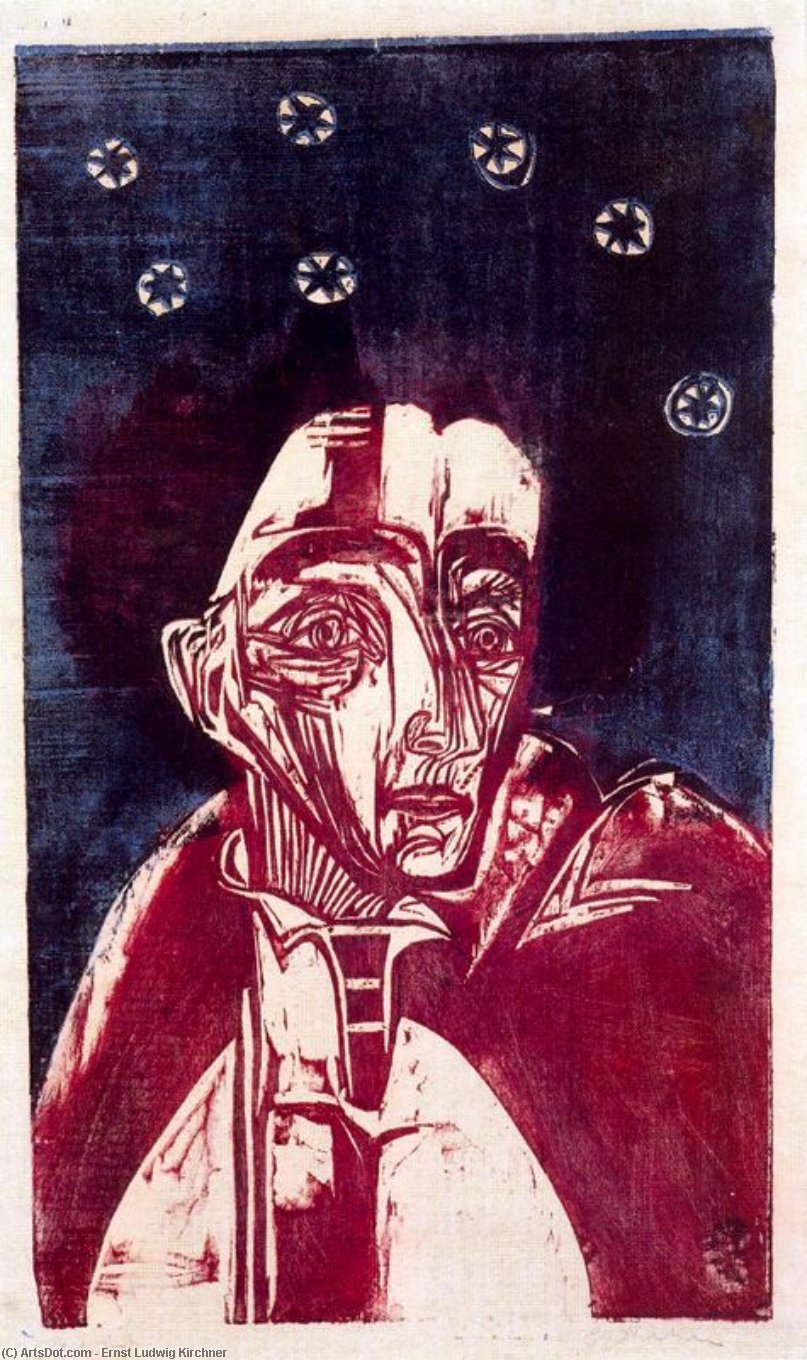 Woman In The Night — Ernst Ludwig Kirchner