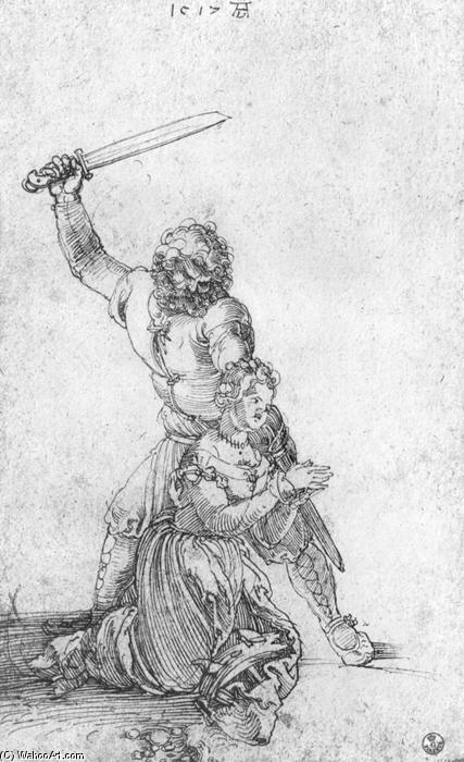 St. Catherine And The Executioner — Albrecht Dürer