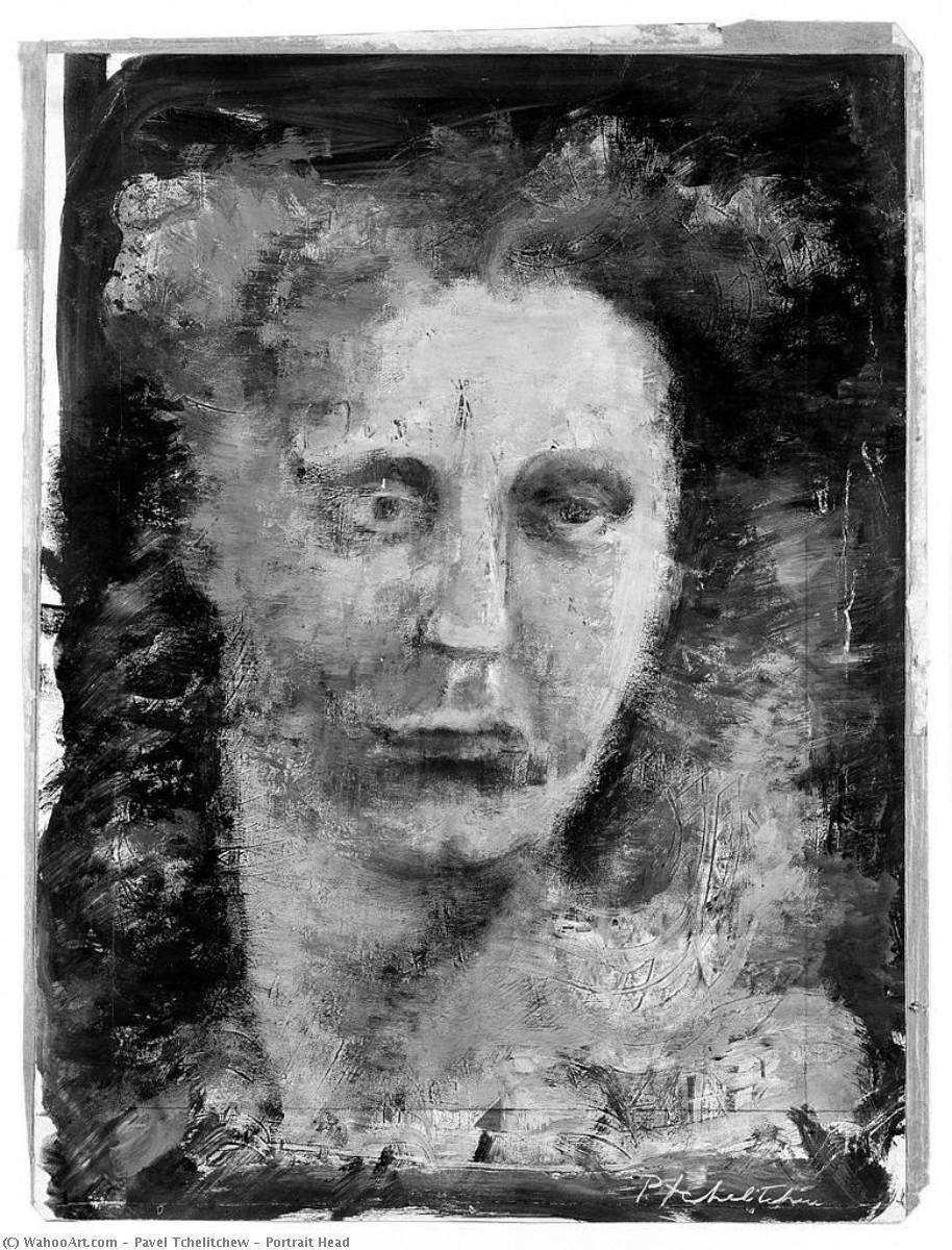 Portrait Head — Pavel Tchelitchew