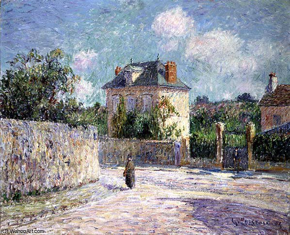 The Small Bourgeois House — Gustave Loiseau