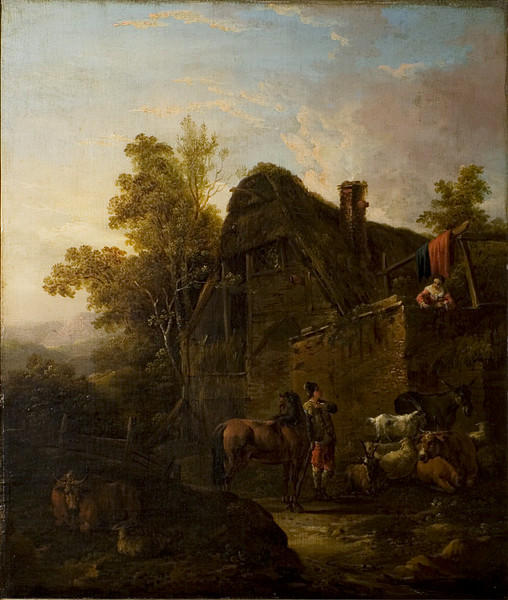A Horseman Stopping Before An Inn — Adriaen Van Ostade
