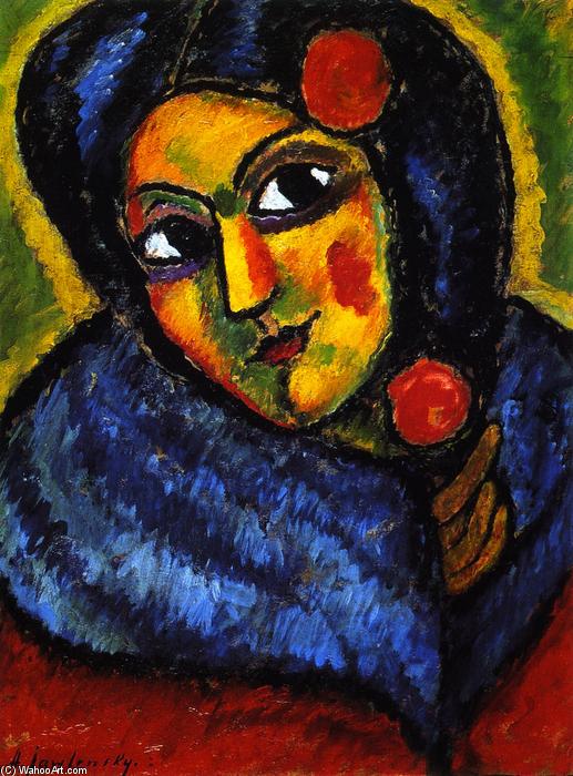 Head Of A Woman - Ballerina — Alexej Von Jawlensky
