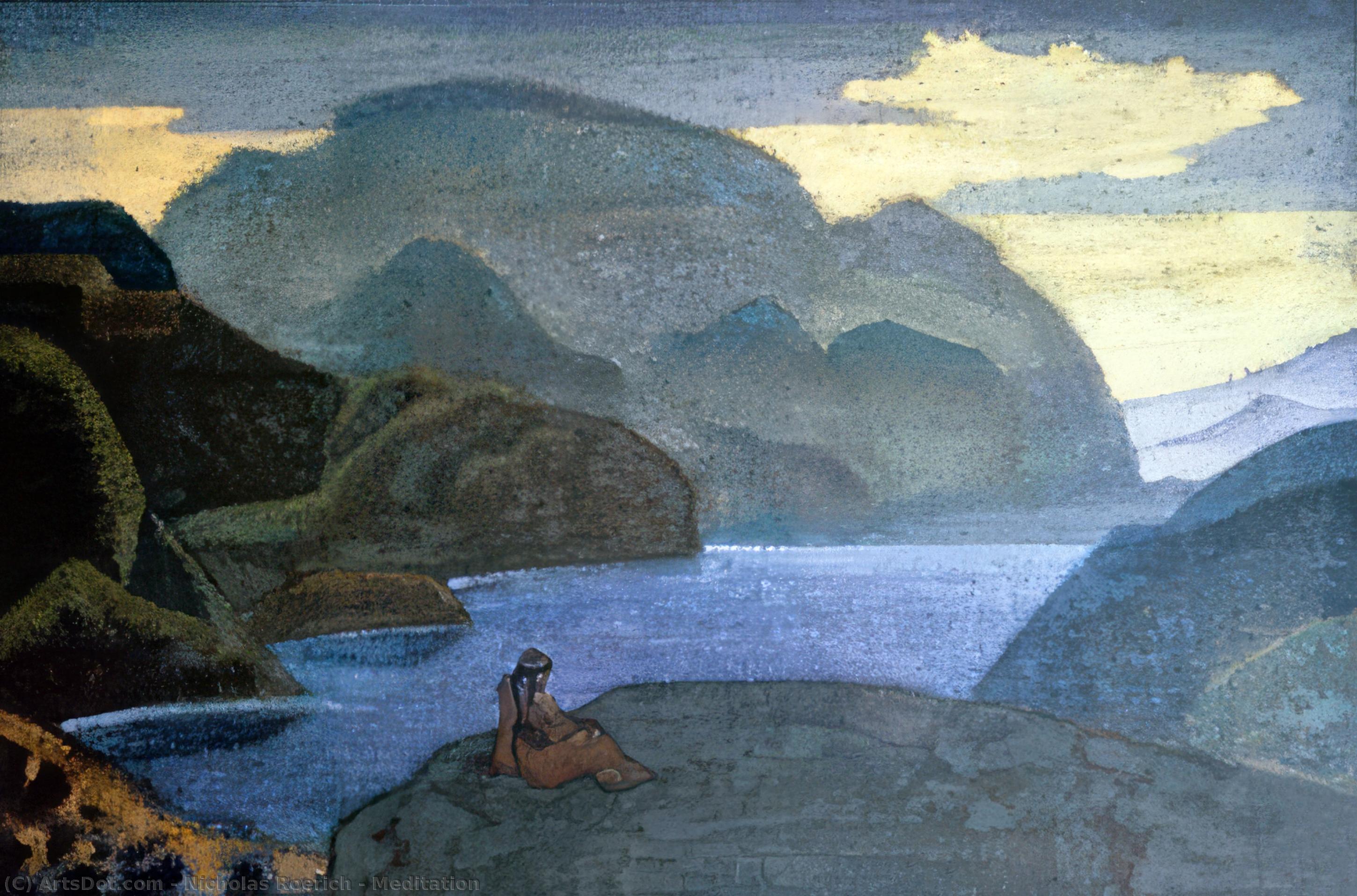 Meditation — Nikolai Konstantinowitsch Roerich