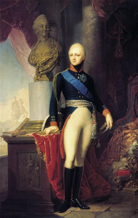 Alexander I Of Russia — Vladimir Lukich Borovikovsky