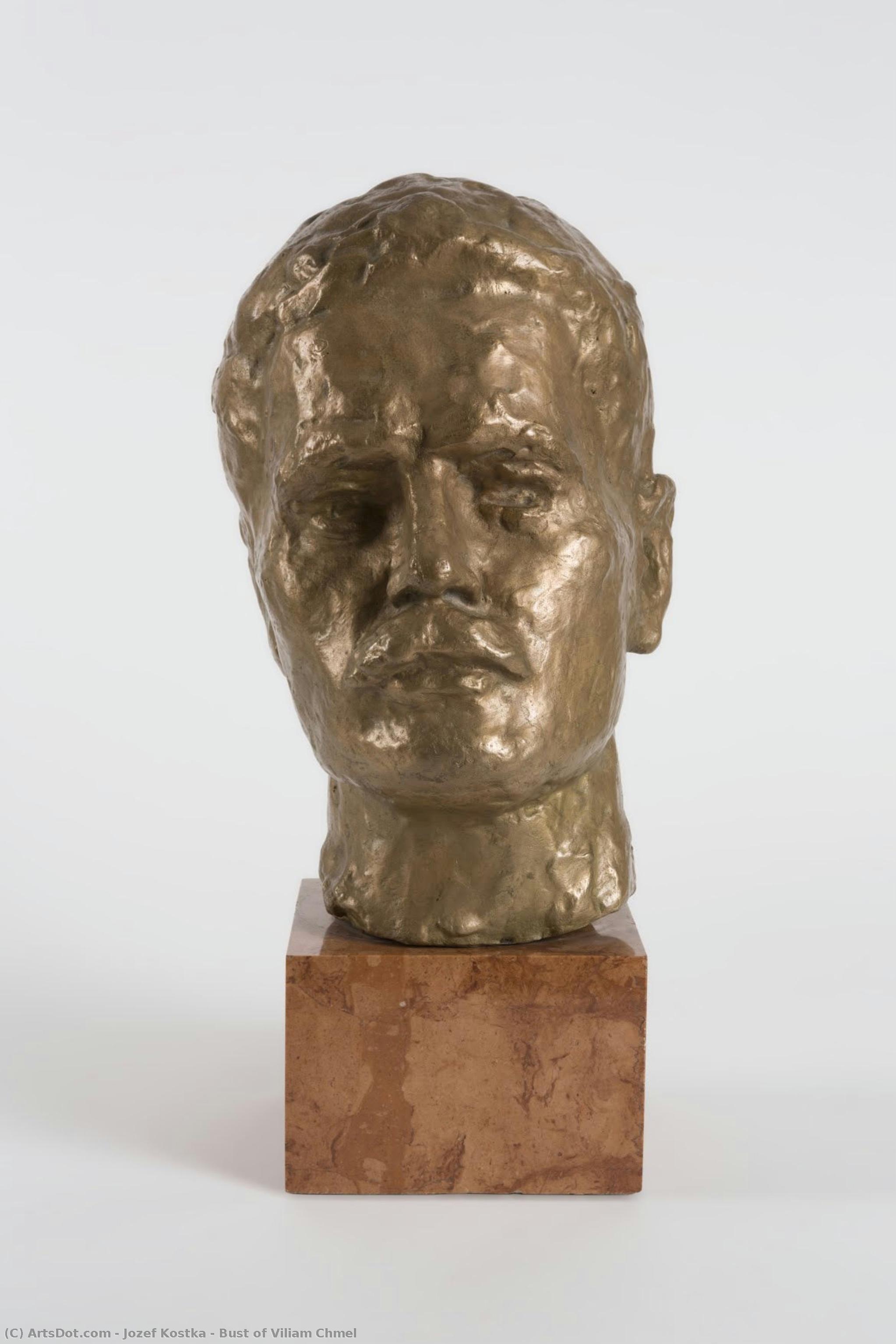 Bust Of Viliam Chmel — Jozef Kostka