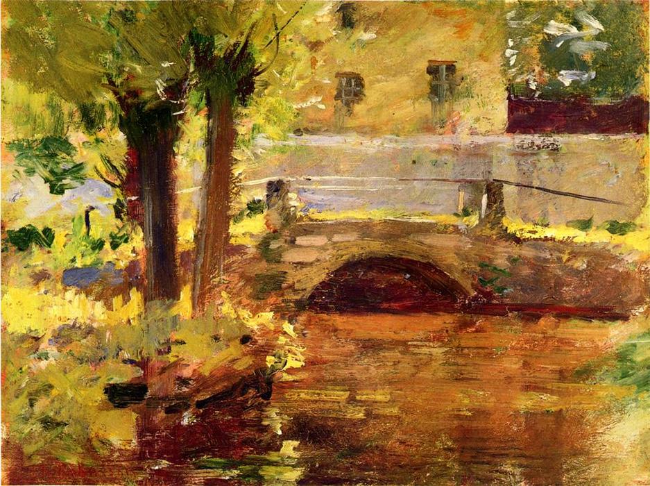 The Bridge At Giverny — Теодор Робинсон