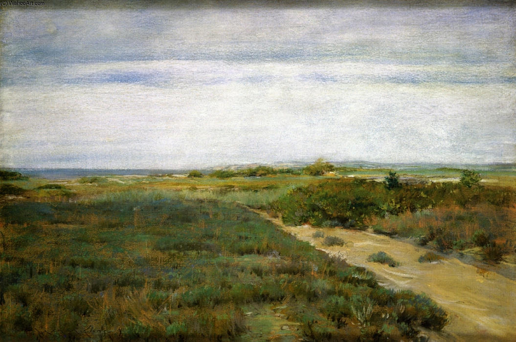 Near The Sea (aka Shinnecock) — William Merritt Chase