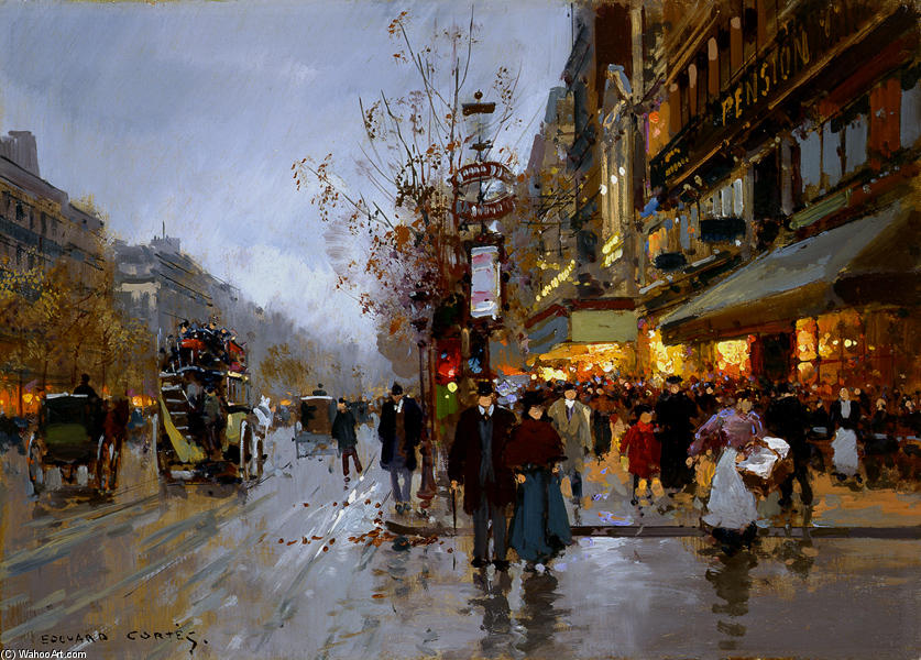 Les Grands Boulevards — Едуар Кортес
